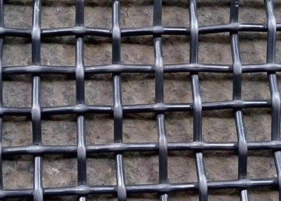 fil serti par replis par fer s'ouvrant Mesh For Mining Industry du fil 30mm de 5.0mm