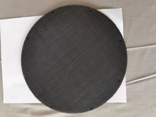 12x64 maille 30x150 Mesh Black Wire Cloth Discs pour le filtre/moteur