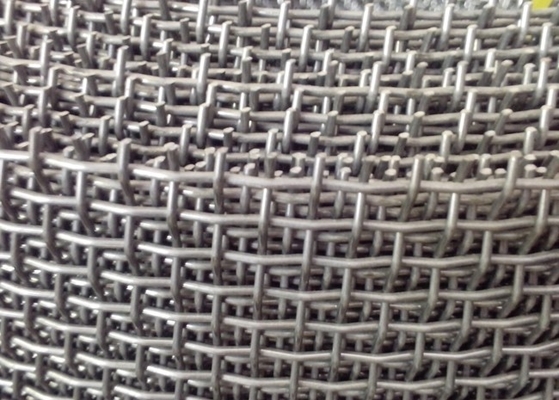 usines de extraction serties par replis tirées de charbon de Mesh Crimped Wire Cloth For de fil de 3.5mm